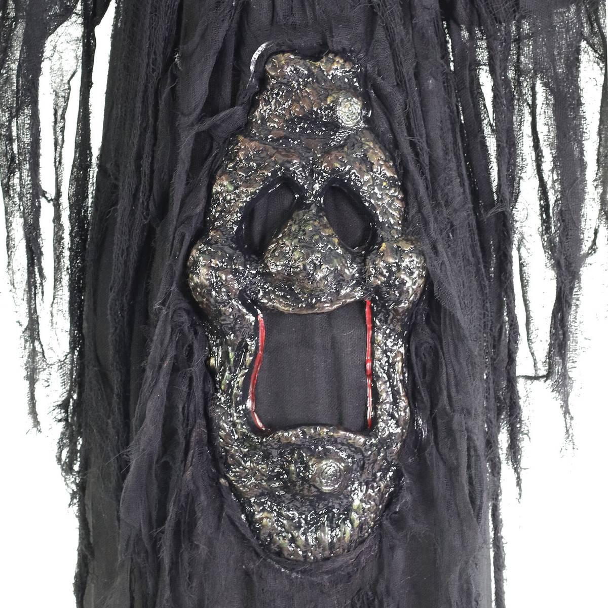 Haunted Hill Farm Light-Up Creepy Ghost Tree with White Strobe Effects ...