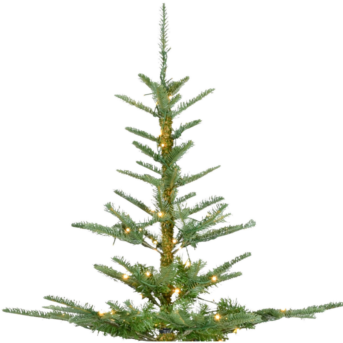 Fraser Hill Farm 7.5-ft. Jingle Pine Artificial Christmas Tree with  Multicolor LED Lights and Remote