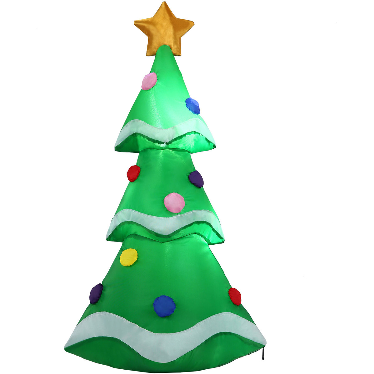 Fraser Hill Farm 2-Ft. Tall Prelit Tabletop Christmas Tree Inflatable