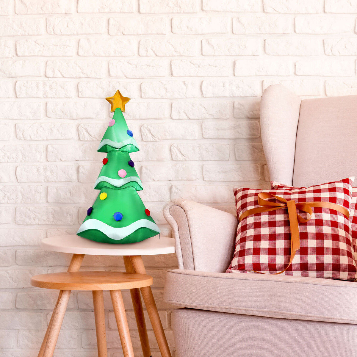Fraser Hill Farm 2-Ft. Tall Prelit Tabletop Christmas Tree Inflatable
