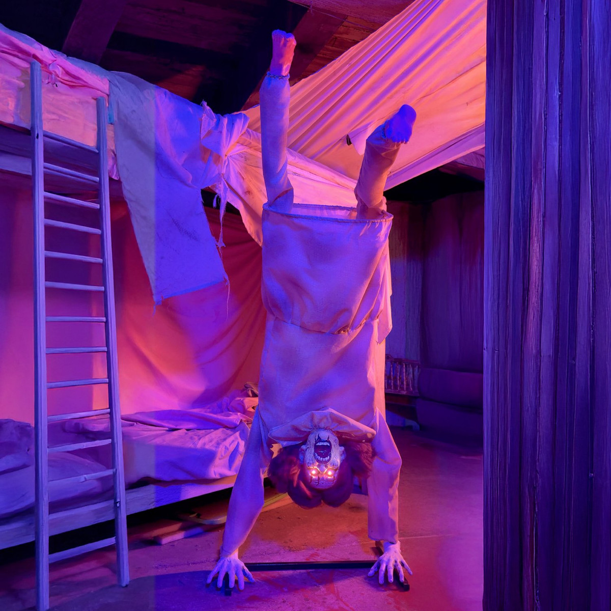 6-Ft. Upside Down Girl Animatronic