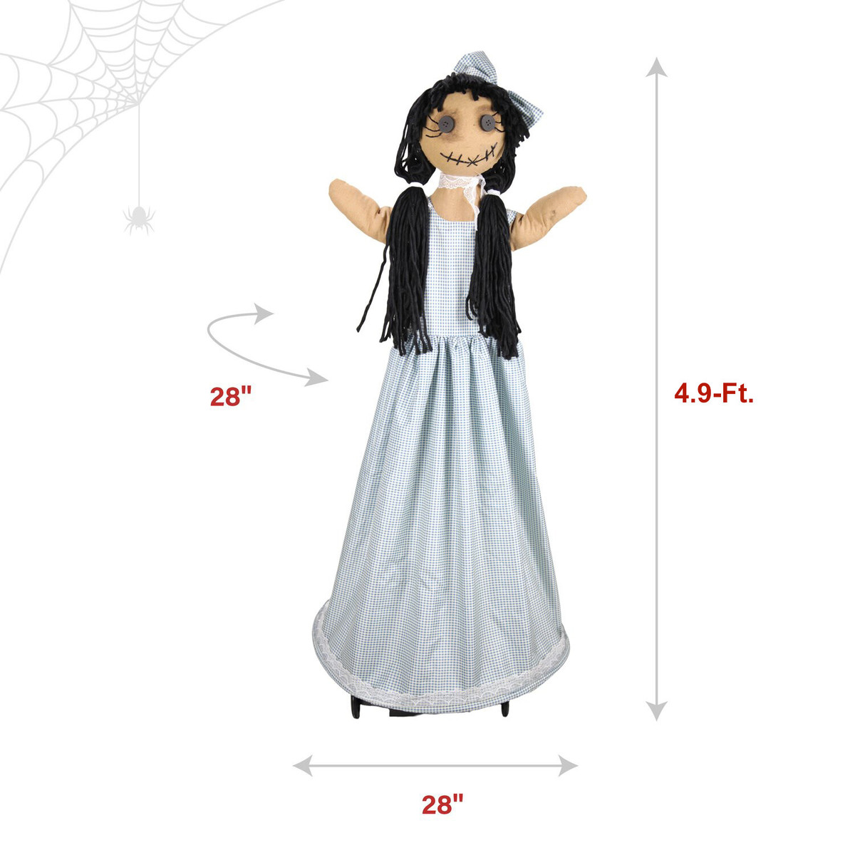 4.9-Ft. Walking Girl Animatronic