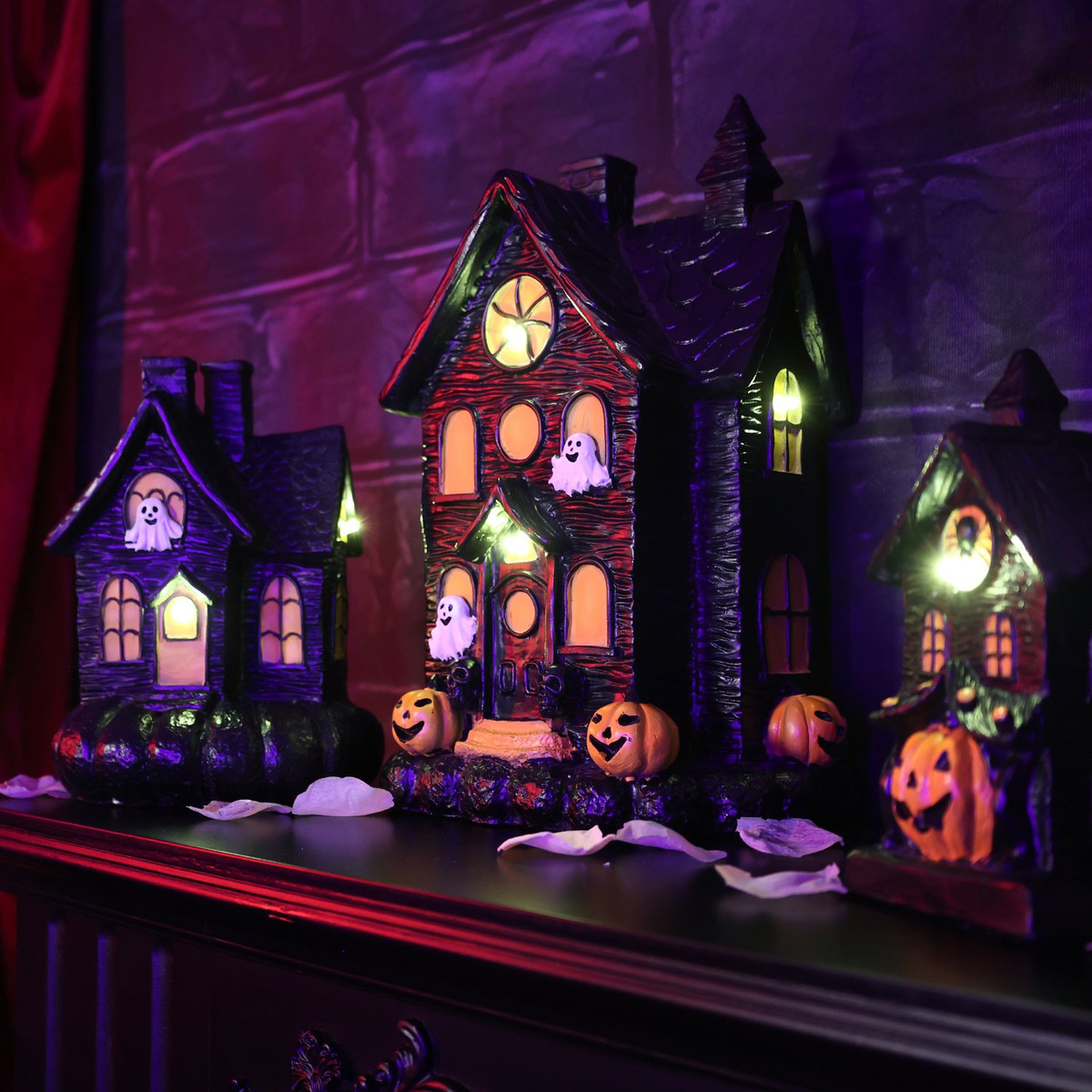 専用＊Halloween＆Autumn＊パンプキン　フェイクスワッグ Home Decor - Resin and Pumpkins - Haunted Hill Farm