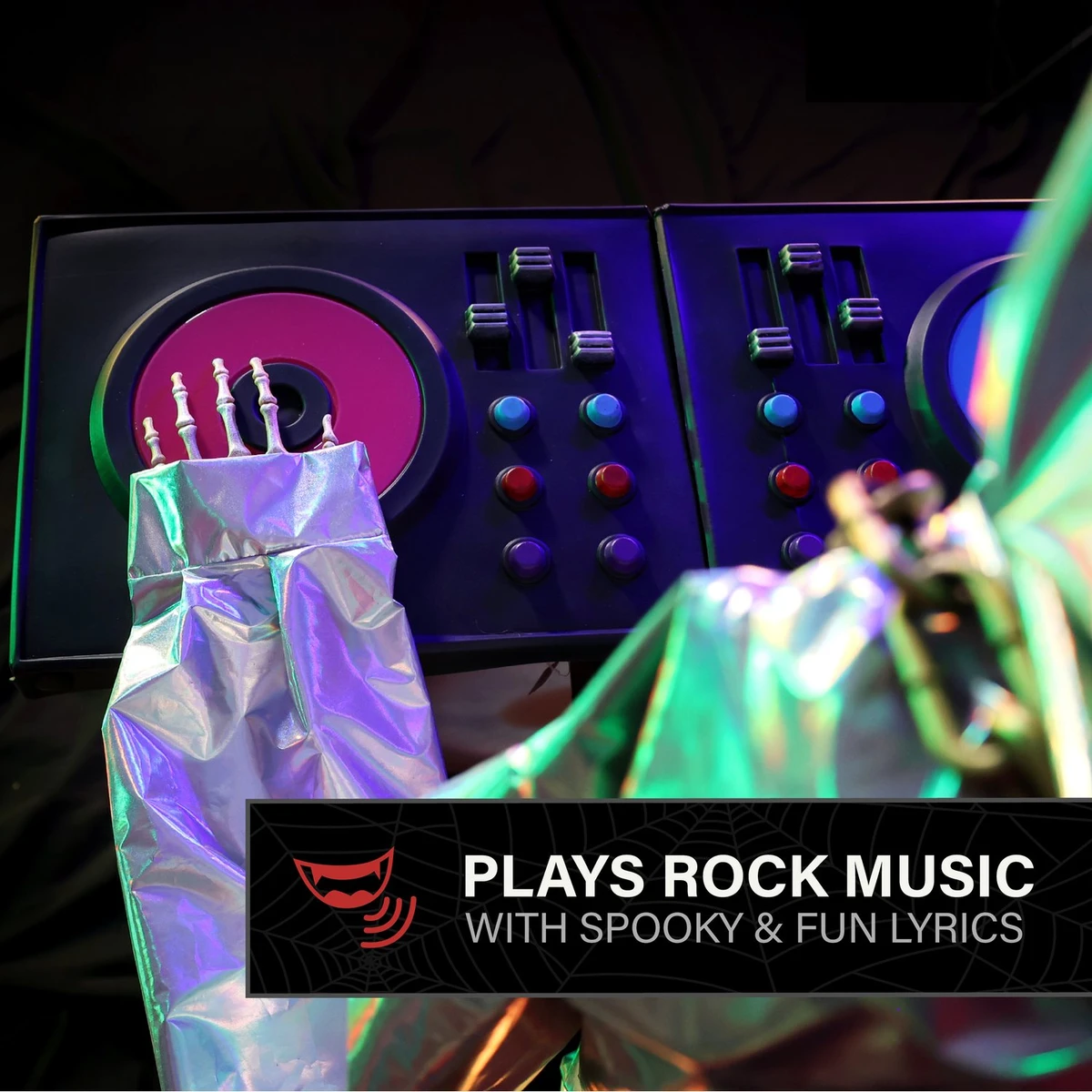 5.6-Ft. DJ Skeleton Animatronic