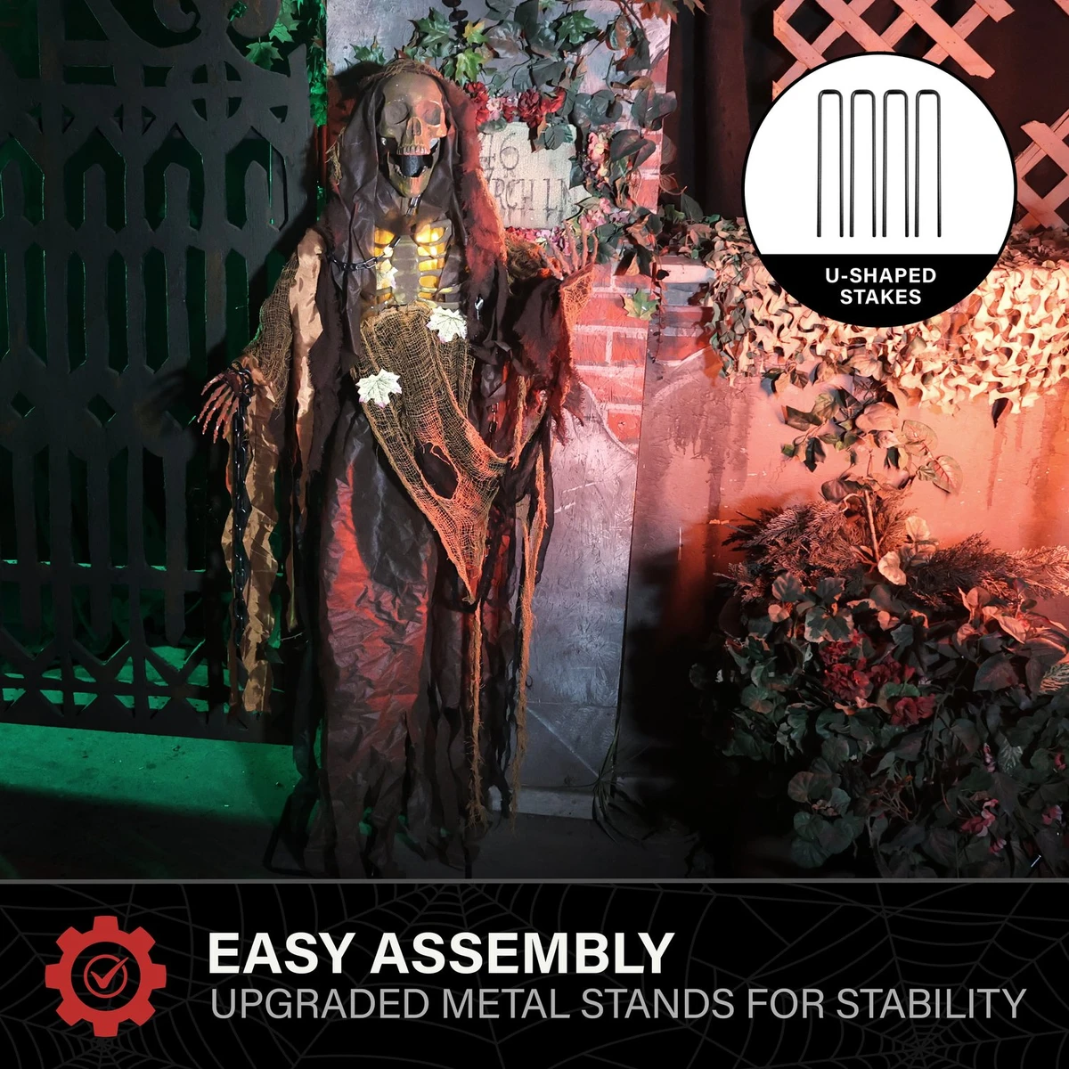 5.2-Ft. Standing Sonic Reaper Animatronic