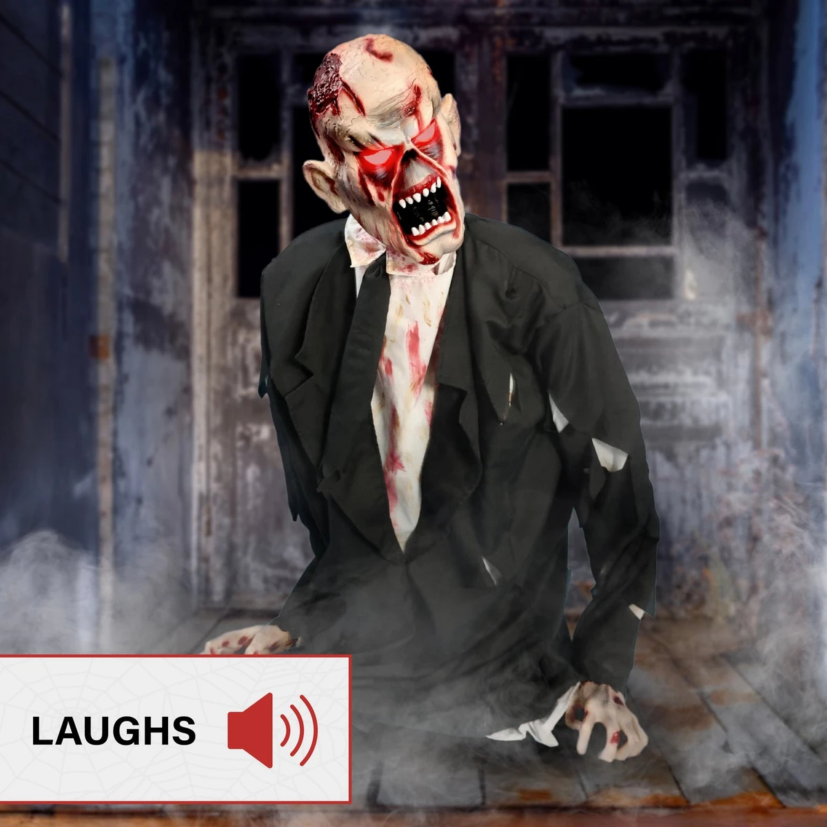 5.2-Ft. Damien by Tekky, Premium Halloween Animatronic