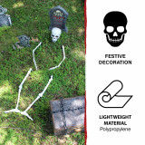 Haunted Hill Farm Haunted Hill Farm 2.8-ft Ground-Breaking Skeleton, Indoor/Outdoor Halloween Decoration, HHGBSKEL-1GB