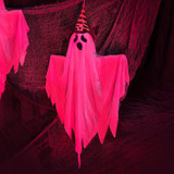 Set of 3 Hanging Ghosts, Indoor/Outdoor Halloween Decoration