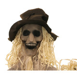 6-Ft. Hunter the Standing Scarecrow Prop, Indoor or Covered Outdoor Halloween Decoration, Poseable