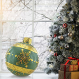 Fraser Hill Farm Time 18-In. Resin Oversized Christmas Ornament w/ LED Lights, Indoor or Covered Outdoor