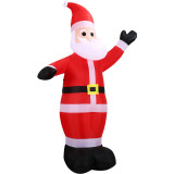 Fraser Hill Farm 10-Ft Pre-Lit Inflatable Santa