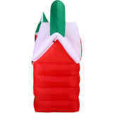 Fraser Hill Farm 7-Ft Pre-Lit Inflatable Santas Workshop,