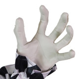 5.9-Ft. Animatronic Talking Clown on a Stage with Movement and Light-Up Eyes for Scary Halloween Decoration