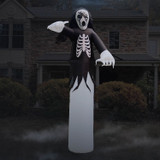 Haunted Hill Farm 12-Ft. Tall Pre-lit Inflatable Grim Reaper