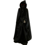 Haunted Hill Farm Motion-Activated Lurching Demon Reaper by Tekky, Indoor or Covered Outdoor Premium Halloween Animatronic, Plug-In or Battery