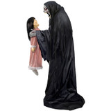 6.2-Ft. Soul Sucker Demon Reaper by Tekky, Premium Talking Halloween Animatronic, Plug-In or Battery