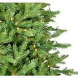 Fraser Hill Farm 8-ft. Derby Fir Artificial Christmas Tree with Warm White Micro LED Lights