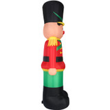 Fraser Hill Farm 12-Ft. Tall Prelit Nutcracker Inflatable