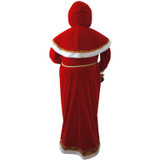 Fraser Hill Farm 58-In. Dancing Mrs. Claus with Hooded Cloak and Basket, Life-Size Motion-Activated Christmas Animatronic