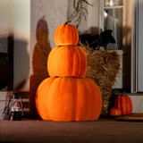 2.4-Ft. Pumpkin Stack with Stakes for Indoors & Covered Outdoors