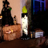 3.3-Ft. LED Flicker Wick Halloween Candle Blow Mold for Indoors & Covered Outdoors, Plug Operated