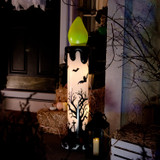 3.3-Ft. LED Flicker Wick Halloween Candle Blow Mold for Indoors & Covered Outdoors, Plug Operated