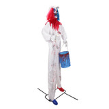 7.1-Ft. Standing Animated Painting Clown Animatronic