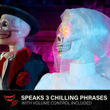6.1-Ft. Undead Bride & Groom Animatronics