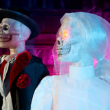 6.1-Ft. Undead Bride & Groom Animatronics