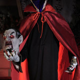 5.9-Ft. Decapitated Vampire Holding Head Animatronic