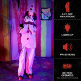 5.6-Ft. Standing Pop-Up Clown Animatronic