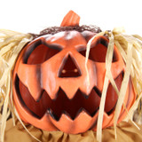 5.4-Ft. Standing Head Dropping Pumpkin Man Animatronic