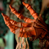 5.4-Ft. Standing Head Dropping Pumpkin Man Animatronic