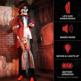 7.2-Ft. Stilted Walker Animatronic
