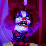 5.7-Ft. Standing Animated Clown Courier Animatronic