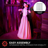 4.9-Ft. Walking Girl Animatronic