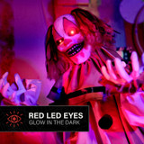 6-Ft. Hanging Animated Clown Animatronic