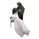 5.6-ft. Floating Lady with Magic Reaper Animatronic