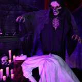 5.6-ft. Floating Lady with Magic Reaper Animatronic