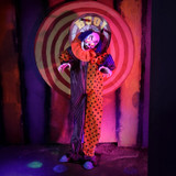 5.3-Ft. Standing Animated Clown Animatronic