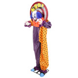 5.3-Ft. Standing Animated Clown Animatronic