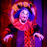 5.3-Ft. Standing Animated Clown Animatronic