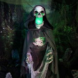 5.5-Ft. Standing Stretching Reaper Animatronic