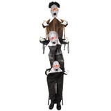 5.7-Ft. Standing Animated Triple Zombie Boys Animatronic