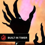 2-Ft. LED Metal Zombie Hands Coming From Ground Decoration for Indoors & Covered Outdoors, Solar Powered