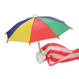 3.3-Ft. Standing Animated Girl with Umbrella Animatronic