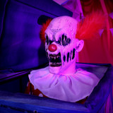 6-Ft. I Scream Clown Cart Animatronic