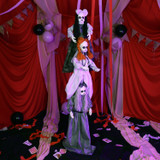 5.7-Ft. Standing Animated Triple Zombie Girls Animatronic