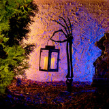 2.3-Ft. LED Zombie Hand with Lantern & Stake for Indoors & Covered Outdoors, Battery Operated (2 AA)