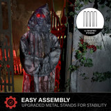 5.4-Ft. Standing Jump Scare Witch Animatronic